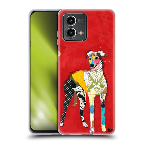 Michel Keck Dogs 2 Greyhound Soft Gel Case for Motorola Moto G Stylus 5G 2023