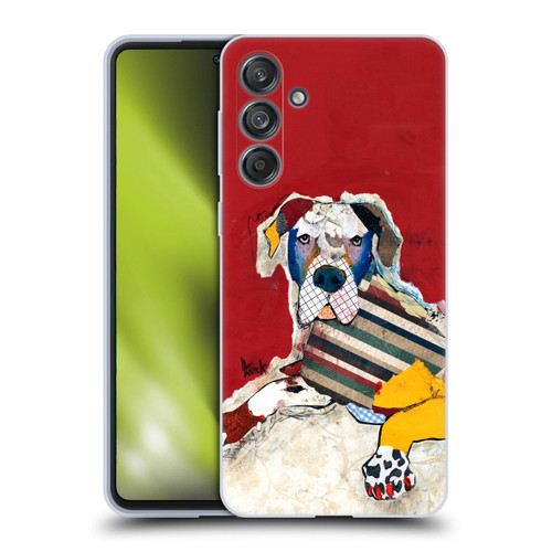 Michel Keck Dogs 2 Great Dane Soft Gel Case for Samsung Galaxy M55 5G