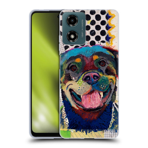 Michel Keck Dogs Rottweiler Soft Gel Case for Motorola Moto G04/G04s/G24 4G