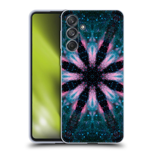 Aimee Stewart Mandala Floral Galaxy Soft Gel Case for Samsung Galaxy M55 5G