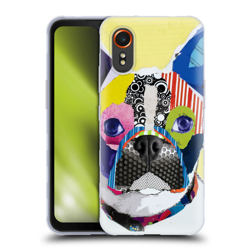 Michel Keck Dogs Boston Terrier Soft Gel Case for Samsung Galaxy Xcover7 5G