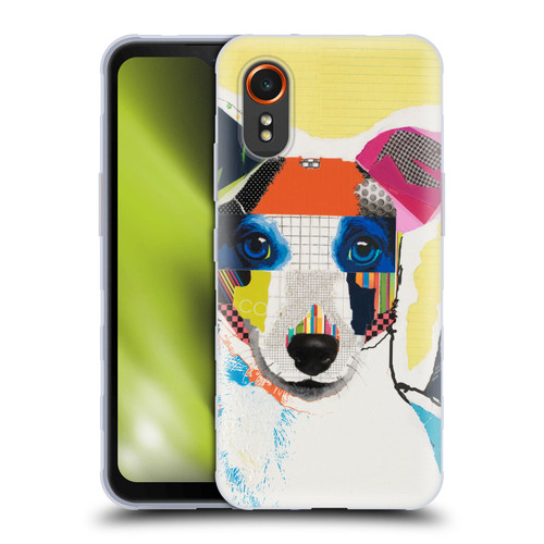 Michel Keck Dogs Whippet Soft Gel Case for Samsung Galaxy Xcover7 5G