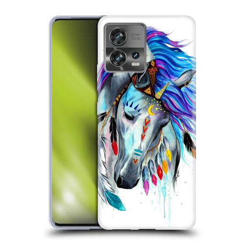 Pixie Cold Animals Spirit Soft Gel Case for Motorola Moto Edge 30 Fusion