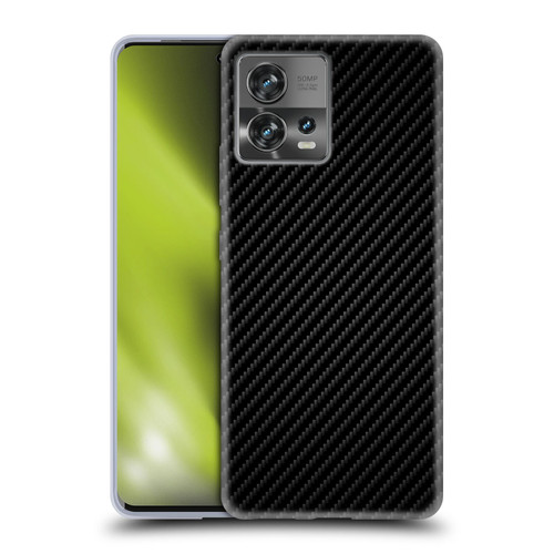 Alyn Spiller Carbon Fiber Plain Soft Gel Case for Motorola Moto Edge 30 Fusion