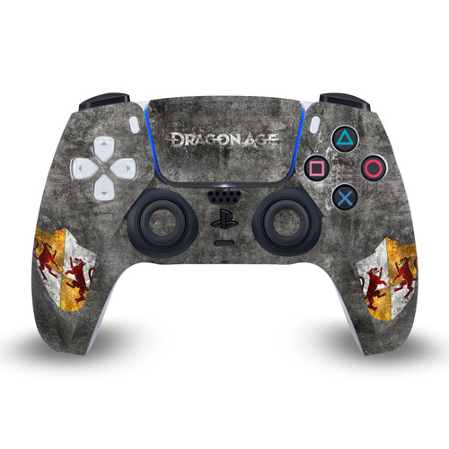 EA Bioware Dragon Age Heraldry Ferelden Distressed Vinyl Sticker Skin Decal Cover for Sony PS5 Sony DualSense Controller