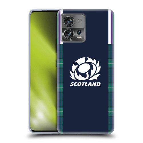 Scotland Rugby 2023/24 Crest Kit Home Soft Gel Case for Motorola Moto Edge 30 Fusion