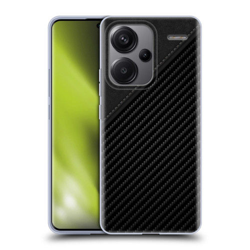 Alyn Spiller Carbon Fiber Leather Soft Gel Case for Xiaomi Redmi Note 13 Pro Plus 5G