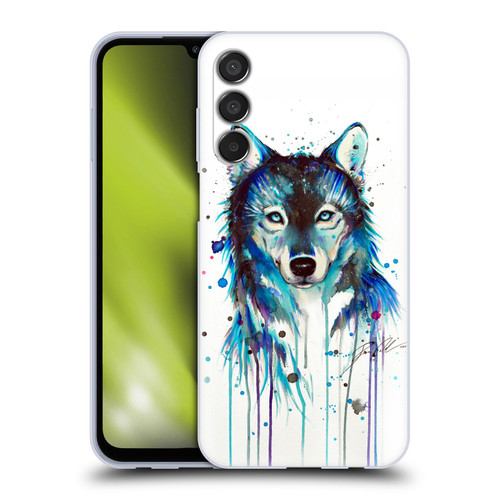Pixie Cold Animals Ice Wolf Soft Gel Case for Samsung Galaxy M15/F15 5G