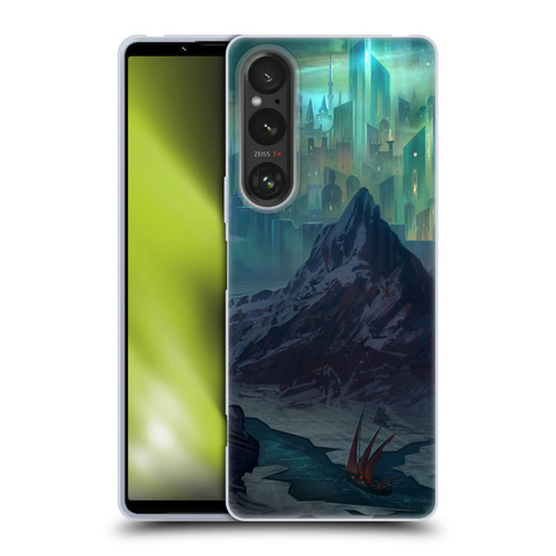 Alyn Spiller Environment Art Northern Kingdom Soft Gel Case for Sony Xperia 1 V 5G