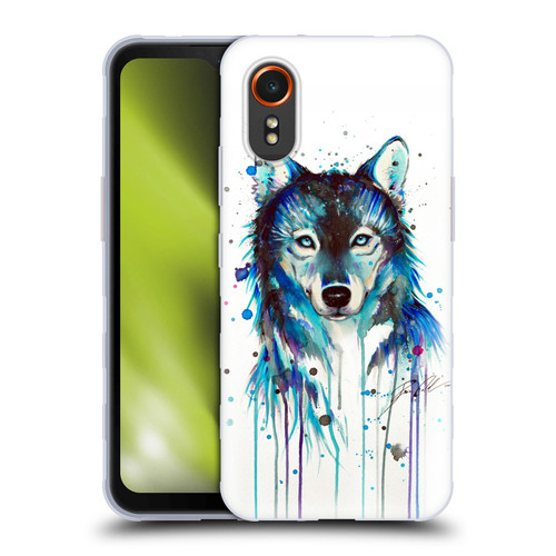 Pixie Cold Animals Ice Wolf Soft Gel Case for Samsung Galaxy Xcover7 5G