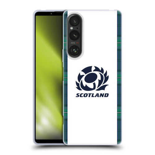 Scotland Rugby 2023/24 Crest Kit Away Soft Gel Case for Sony Xperia 1 V 5G