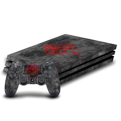 EA Bioware Dragon Age Heraldry City Of Chains Symbol Vinyl Sticker Skin Decal Cover for Sony PS4 Pro Bundle