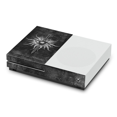 EA Bioware Dragon Age Heraldry Inquisition Distressed Vinyl Sticker Skin Decal Cover for Microsoft Xbox One S Console