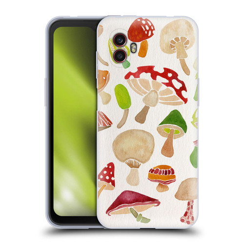 Cat Coquillette Nature Mushrooms Soft Gel Case for Samsung Galaxy Xcover6 Pro/Pro2