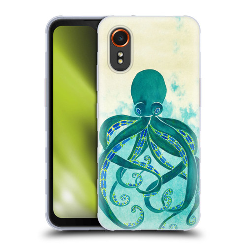 Cat Coquillette Sea Octopus Soft Gel Case for Samsung Galaxy Xcover7 5G