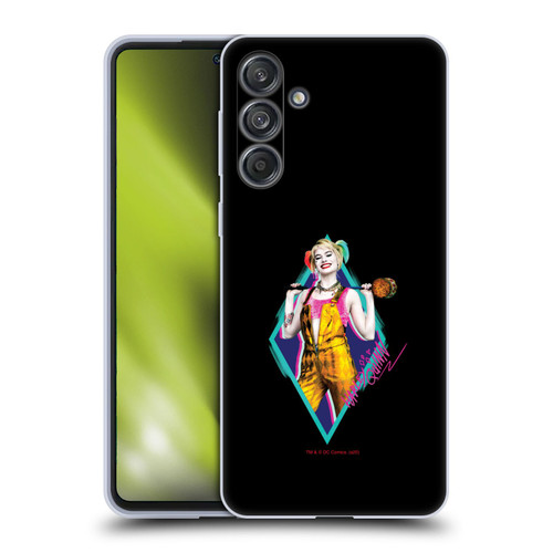 Birds of Prey DC Comics Harley Quinn Happy Crazy Hammer Soft Gel Case for Samsung Galaxy M55 5G