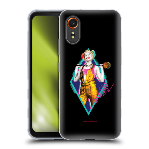 Birds of Prey DC Comics Harley Quinn Happy Crazy Hammer Soft Gel Case for Samsung Galaxy Xcover7 5G