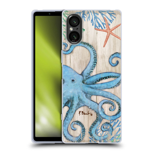 Paul Brent Coastal Sealife Soft Gel Case for Sony Xperia 5 V 5G
