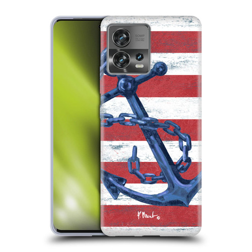 Paul Brent Nautical Westerly Anchor Soft Gel Case for Motorola Moto Edge 30 Fusion