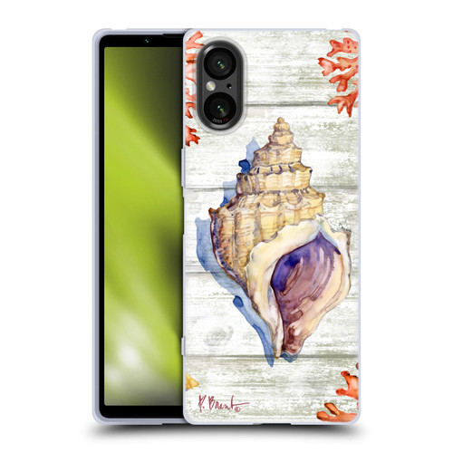 Paul Brent Ocean Bahia Shells Soft Gel Case for Sony Xperia 5 V 5G