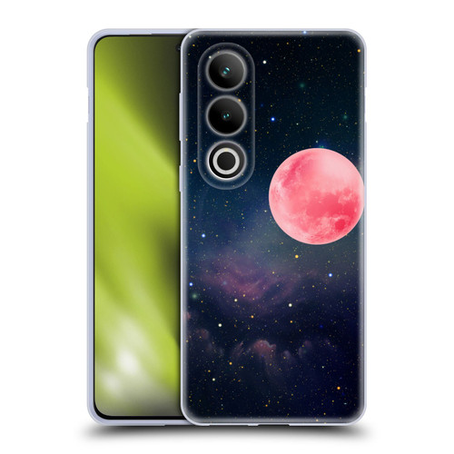 Cosmo18 Space Pink Moon Soft Gel Case for OPPO OnePlus Ace 3V 5G