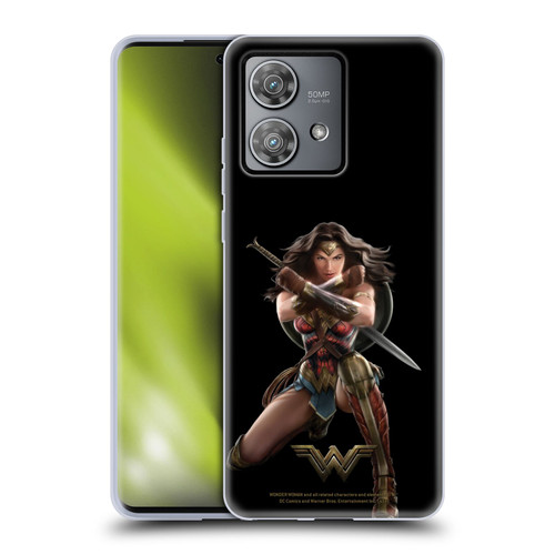 Wonder Woman Movie Character Art Bracelets Of Submission Soft Gel Case for Motorola Edge 40 Neo 5G