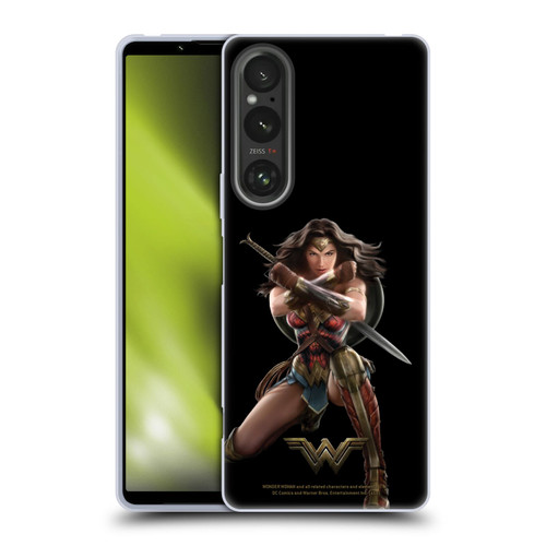 Wonder Woman Movie Character Art Bracelets Of Submission Soft Gel Case for Sony Xperia 1 V 5G
