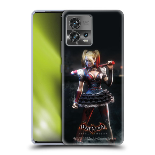 Batman Arkham Knight Characters Harley Quinn Soft Gel Case for Motorola Moto Edge 30 Fusion