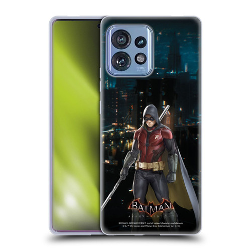 Batman Arkham Knight Characters Red Robin Soft Gel Case for Motorola Moto Edge 40 Pro