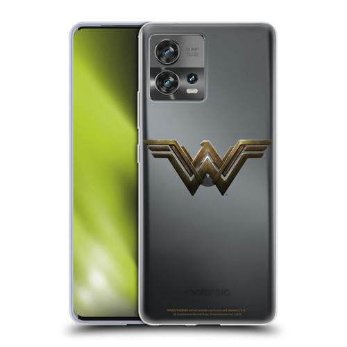 Wonder Woman Movie Logos Main Soft Gel Case for Motorola Moto Edge 30 Fusion