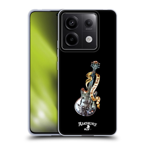 Alchemy Gothic Illustration Rock'it 56 Guitar Soft Gel Case for Xiaomi Redmi Note 13 Pro 5G