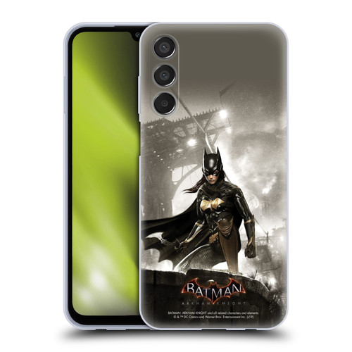 Batman Arkham Knight Characters Batgirl Soft Gel Case for Samsung Galaxy M15/F15 5G