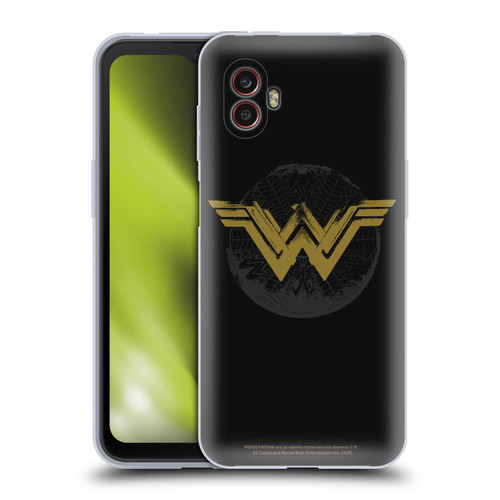 Wonder Woman Movie Logos Distressed Look Soft Gel Case for Samsung Galaxy Xcover6 Pro/Pro2