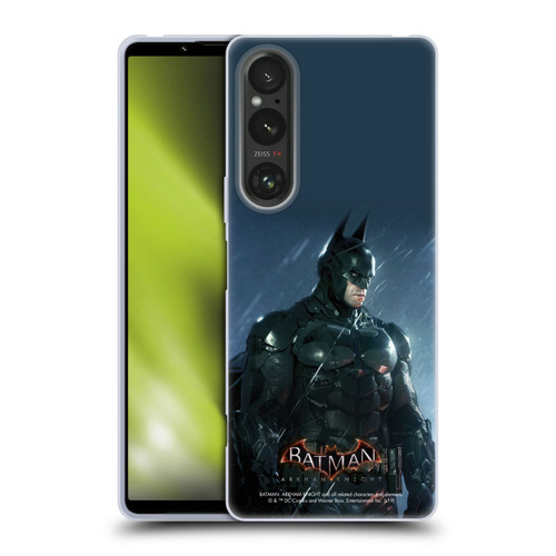 Batman Arkham Knight Characters Batman Soft Gel Case for Sony Xperia 1 V 5G