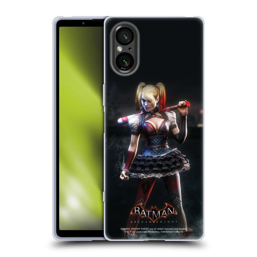 Batman Arkham Knight Characters Harley Quinn Soft Gel Case for Sony Xperia 5 V 5G