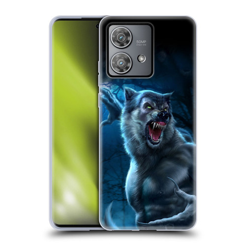 Tom Wood Horror Werewolf Soft Gel Case for Motorola Edge 40 Neo 5G
