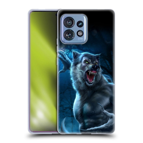 Tom Wood Horror Werewolf Soft Gel Case for Motorola Moto Edge 40 Pro