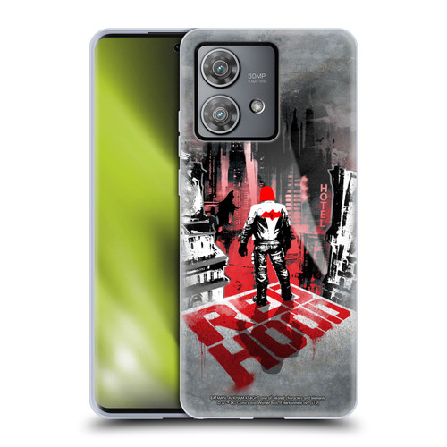 Batman Arkham Knight Graphics Red Hood Soft Gel Case for Motorola Edge 40 Neo 5G