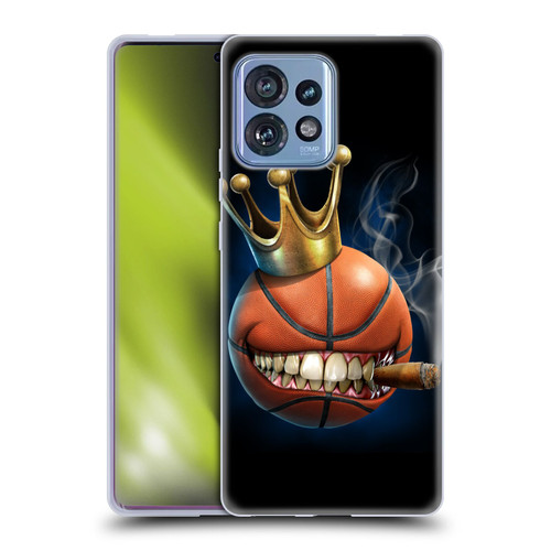 Tom Wood Monsters King Of Basketball Soft Gel Case for Motorola Moto Edge 40 Pro