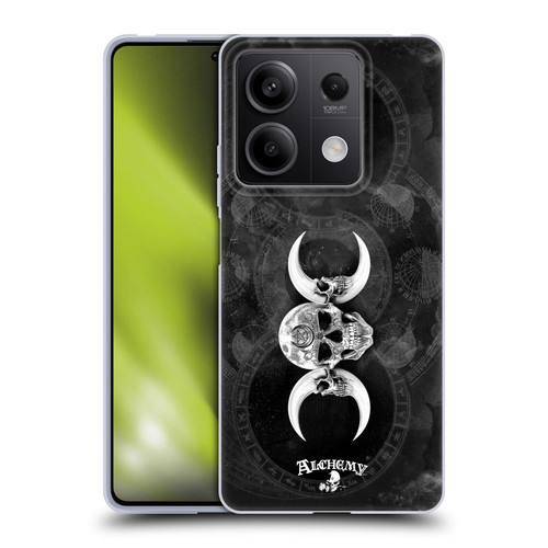 Alchemy Gothic Skull Dark Goddess Moon Soft Gel Case for Xiaomi Redmi Note 13/13 Pro 5G