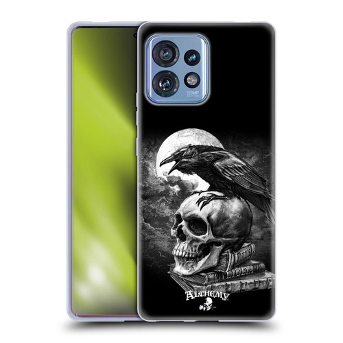Alchemy Gothic Wing Poe's Raven Soft Gel Case for Motorola Moto Edge 40 Pro