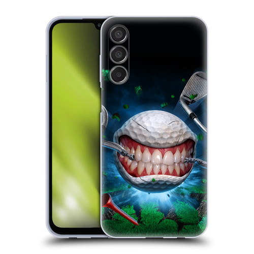 Tom Wood Monsters Golf Ball Soft Gel Case for Samsung Galaxy M15/F15 5G