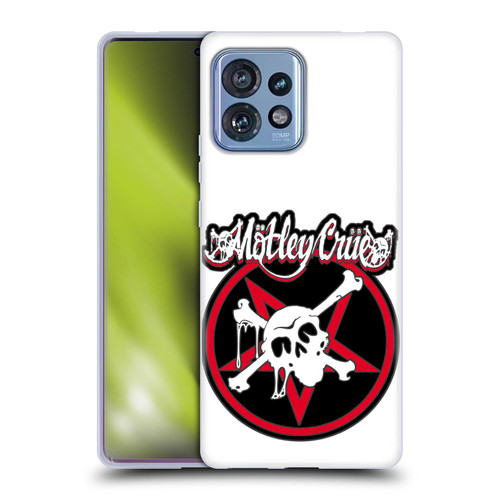 Motley Crue Logos Dr. Feelgood Skull Soft Gel Case for Motorola Moto Edge 40 Pro