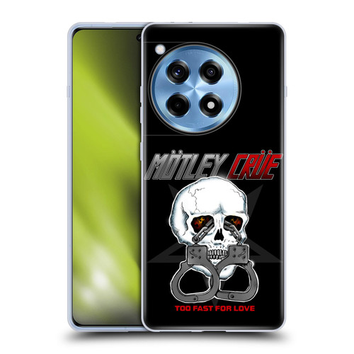 Motley Crue Logos Too Fast For Love Skull Soft Gel Case for OPPO OnePlus Ace 3 5G