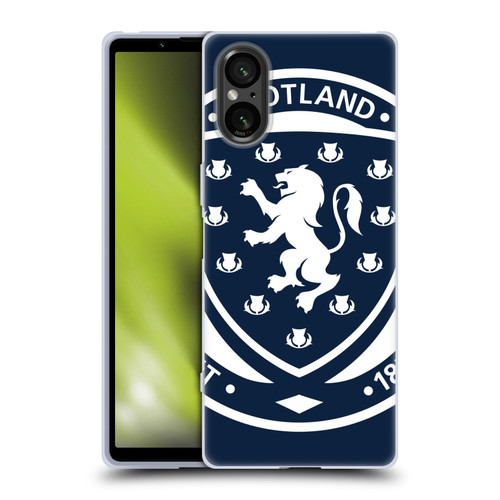 Scotland National Football Team Logo 2 Oversized Soft Gel Case for Sony Xperia 5 V 5G