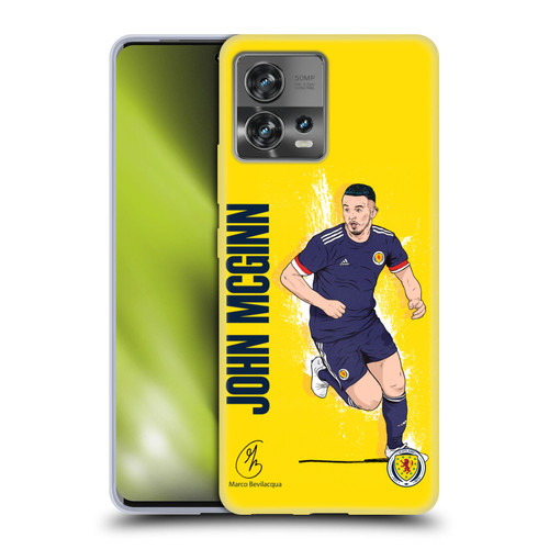 Scotland National Football Team Players John McGinn Soft Gel Case for Motorola Moto Edge 30 Fusion