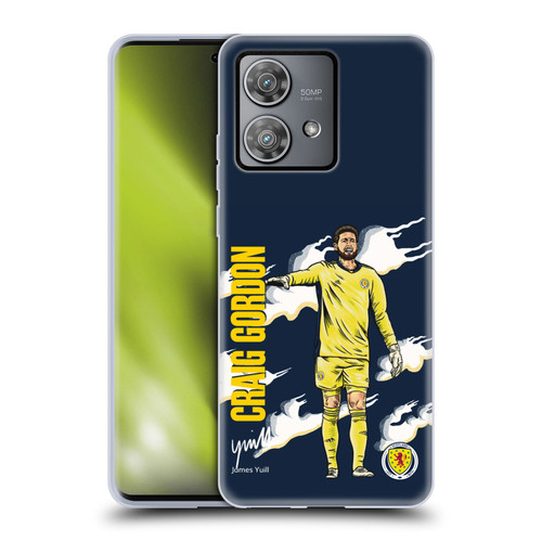 Scotland National Football Team Players Craig Gordon Soft Gel Case for Motorola Edge 40 Neo 5G