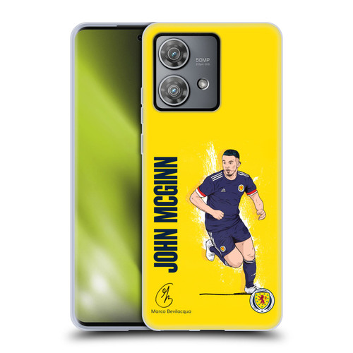 Scotland National Football Team Players John McGinn Soft Gel Case for Motorola Edge 40 Neo 5G