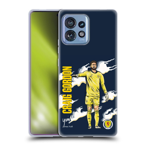 Scotland National Football Team Players Craig Gordon Soft Gel Case for Motorola Moto Edge 40 Pro