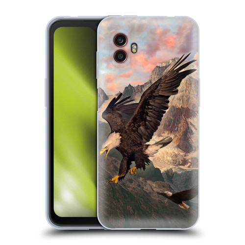 Vincent Hie Key Art Eagle Strike Soft Gel Case for Samsung Galaxy Xcover6 Pro/Pro2